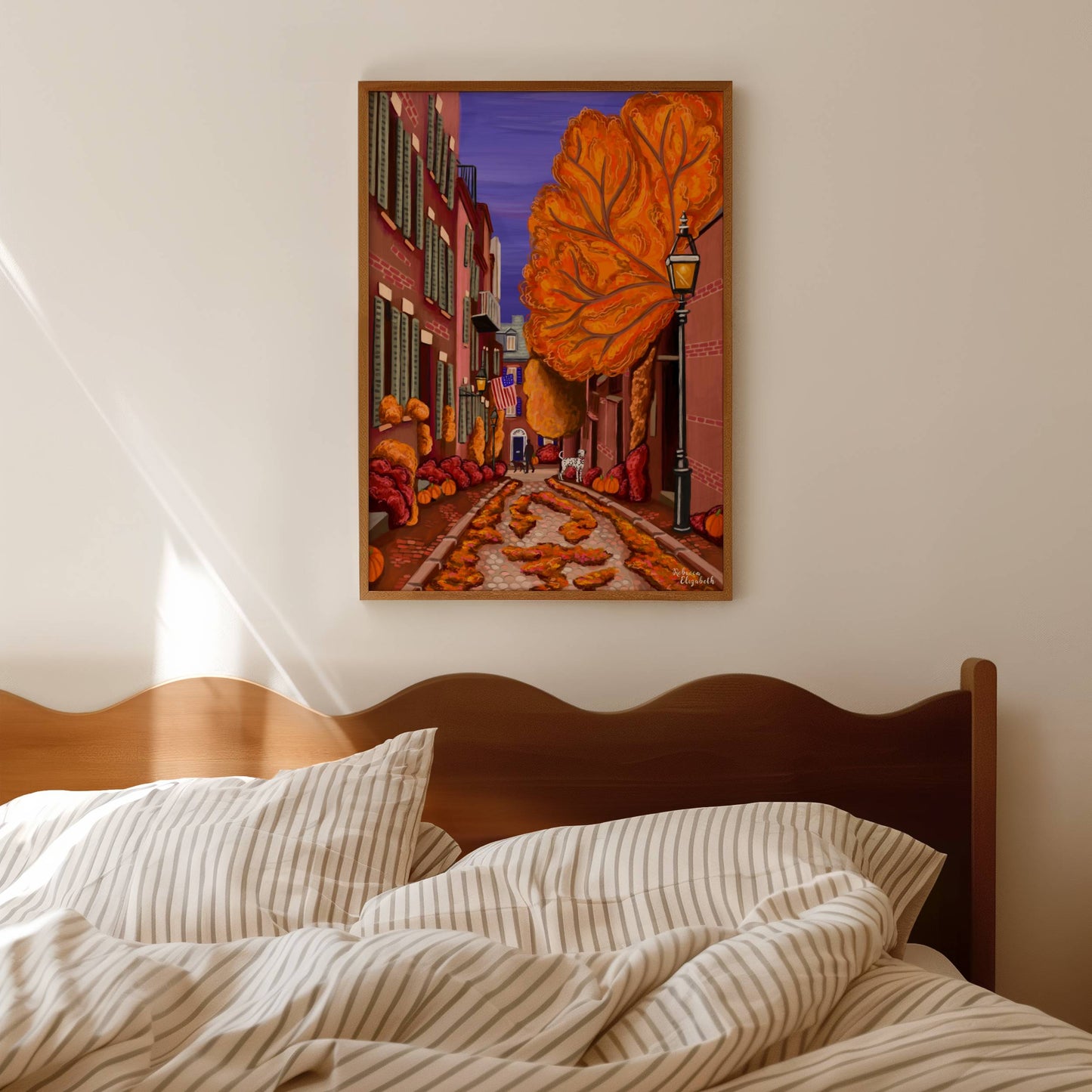 Autumn in Beacon Hill, Boston