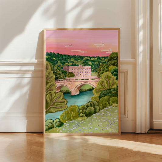 Sunset at Chatsworth House