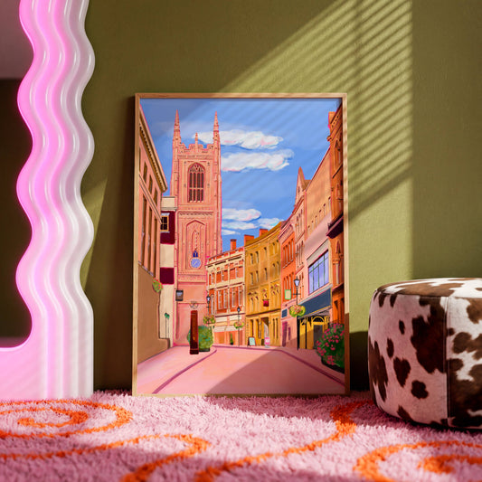 Derby City & Cathedral, Derbyshire