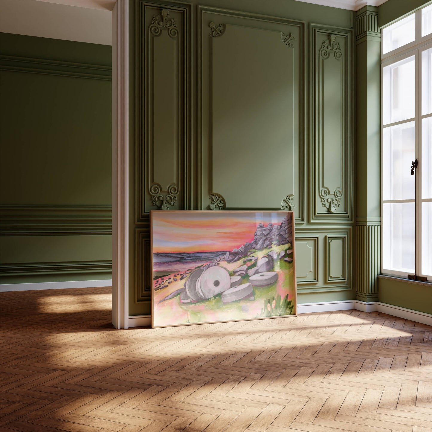 Millstones at Stanage Edge