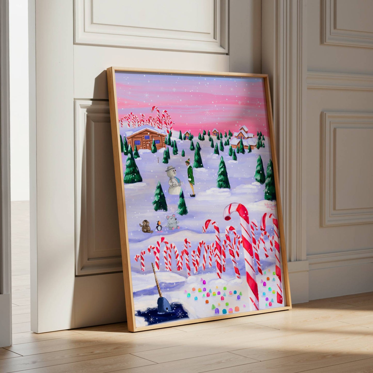 Elf at The North Pole