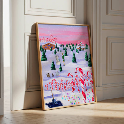 Elf at The North Pole