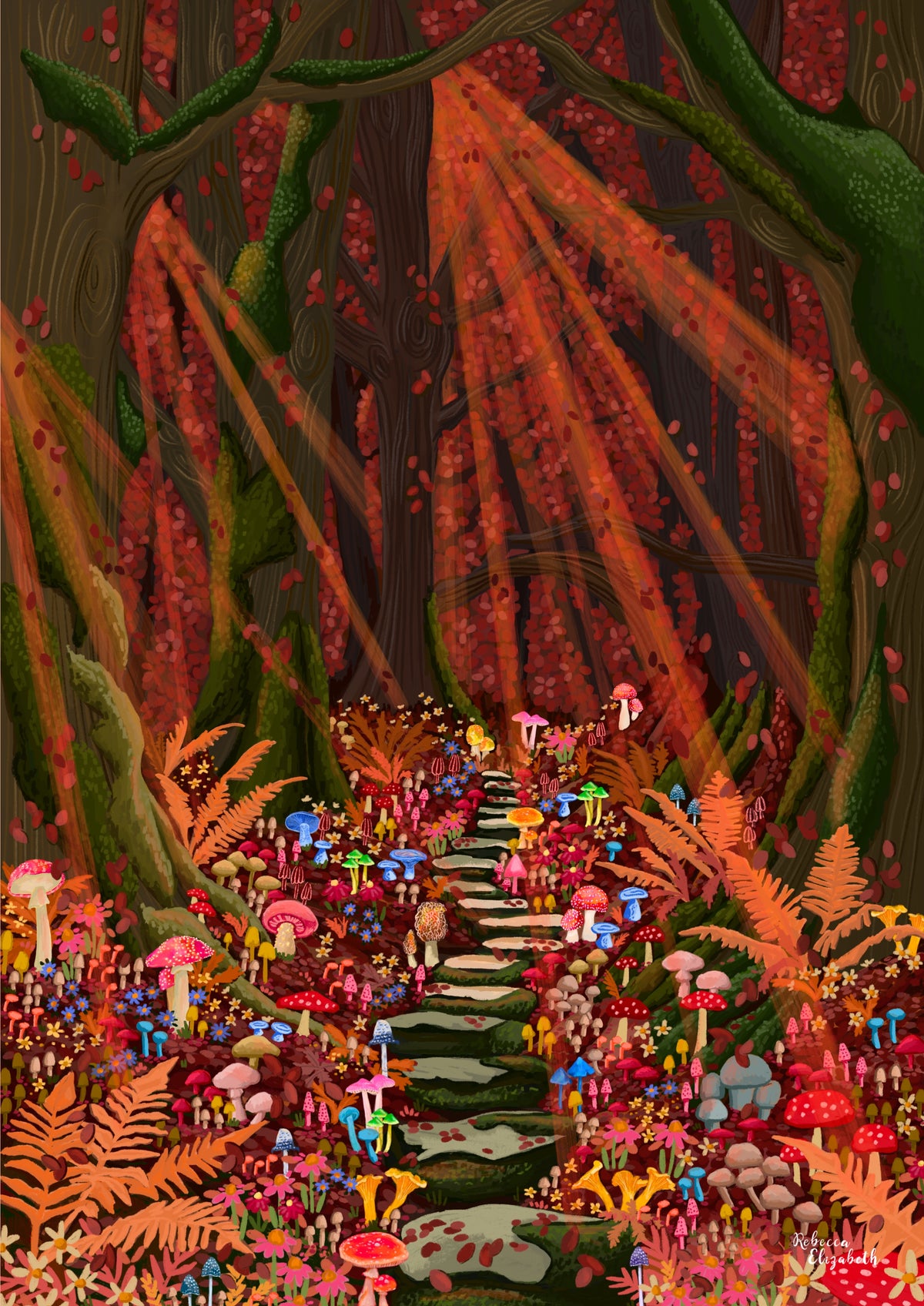 Autumn Fairy Woodland