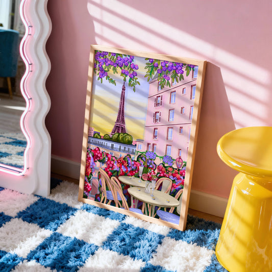 Dinner by the Eiffel Tower