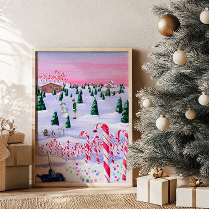 Elf at The North Pole