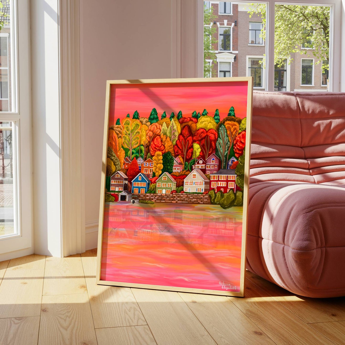 Autumn on Lake Winnipesaukee, New Hampshire