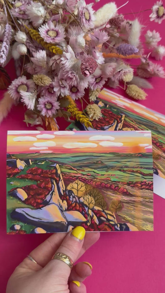Baslow Edge Greeting Card
