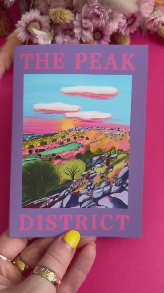 The Peak District Greeting Card