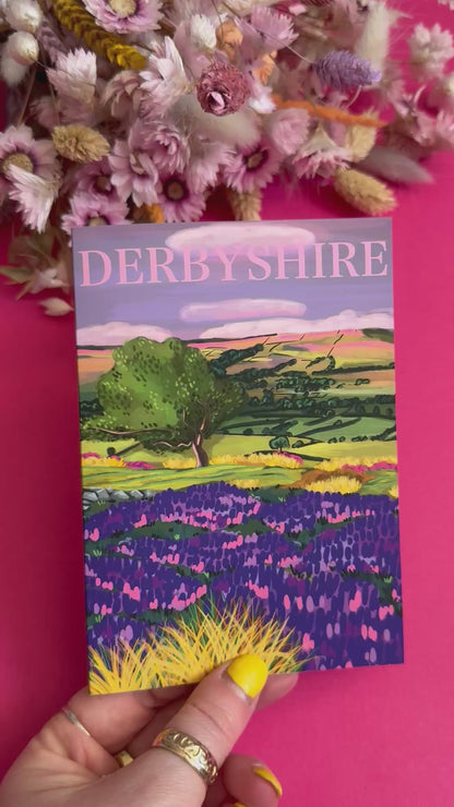 Derbyshire Greeting Card