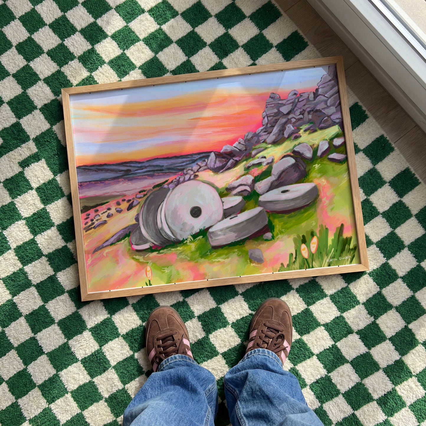 Millstones at Stanage Edge