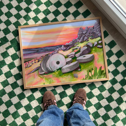 Millstones at Stanage Edge